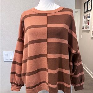 Uptown Stripe Pullover